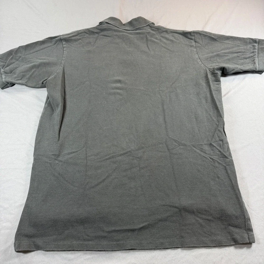 Polo Ralph Lauren Mens Large Black Short Sleeve Pony Logo Polo Shirt Made in USA